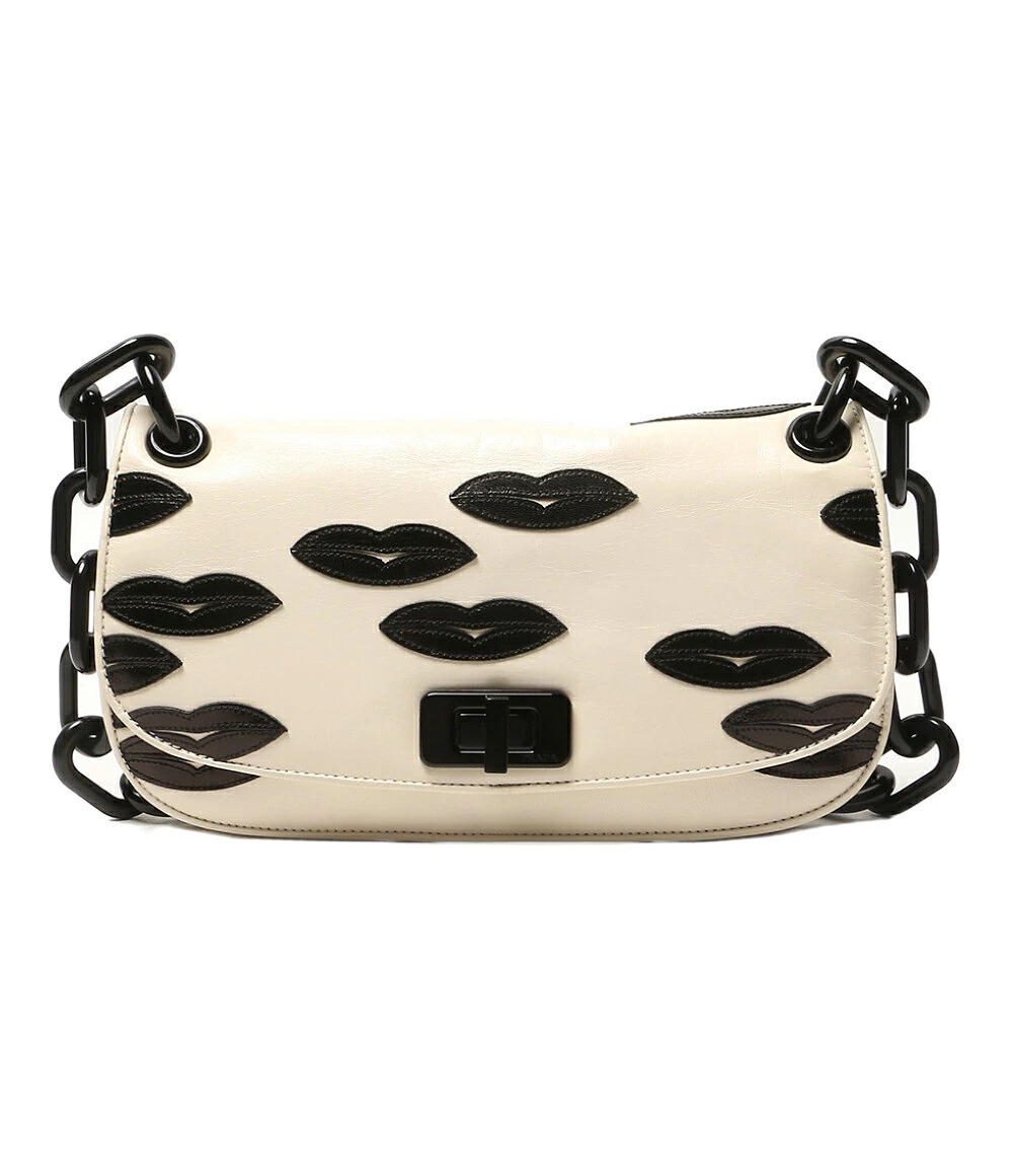 Prada Lips Chain Shoulder Bag Gold